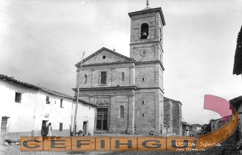 Vista de la Iglesia de Nª Señora de la Varga, por Tomás Camarillo