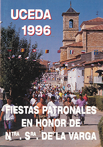 Programa de las fiestas patronales de 1996